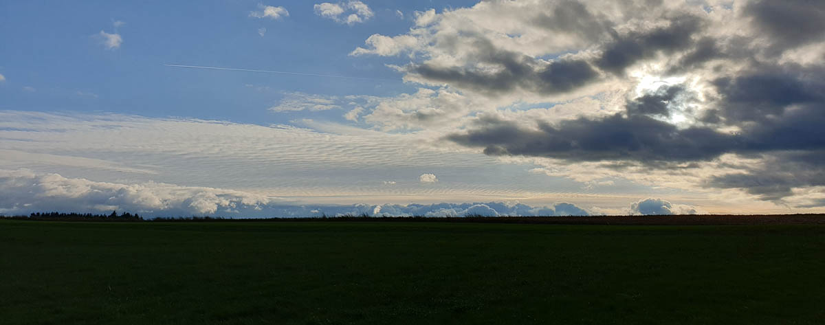 dramatische Wolken