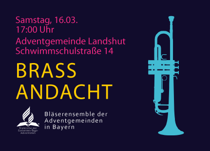 Brass Andacht 2024-03-16 Freikirche der Siebenten Tags Adventisten in Landshut