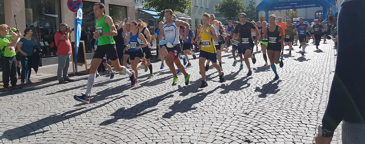 Läufer Wettkampf