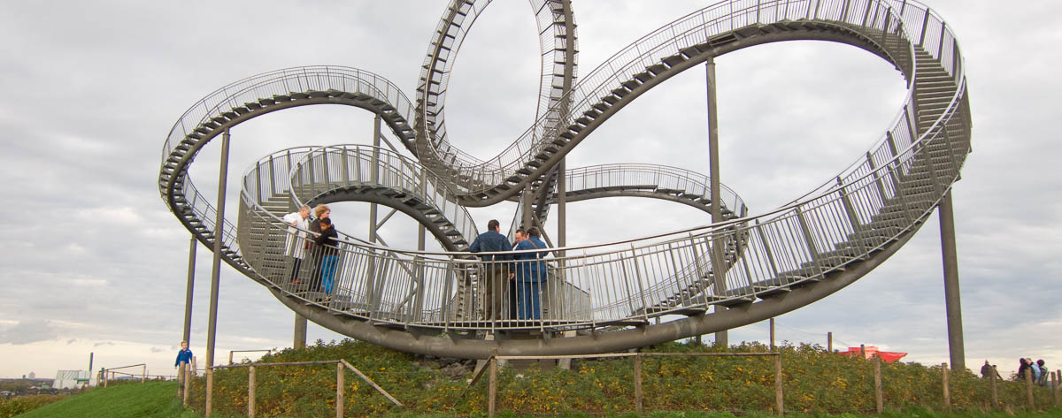 Tiger and Turtle - verwundene Treppe