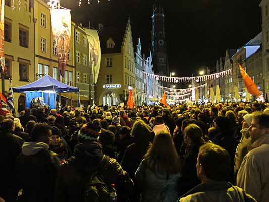 Mahnwache gegen Rechts 12. 2011